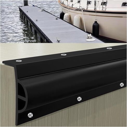 5 قطع من مصدات زاوية حوض القارب مقاس 23.5 بوصة - زاوية مستقيمة سوداء قياسية D in Kuwait