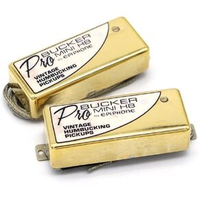 مجموعة واحدة من جيتار بروبوكر ألنيكو الصغير لاقط هامبوكر لاقط الجسر والرقبة لجيتار EPI الكهربائي باللون الذهبي in Kuwait