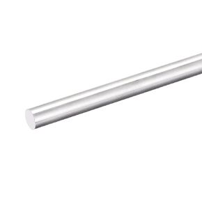 MECCANIXITY Aluminum Solid Round Rod 10mm Diameter 300mm Length Lathe Bar Stock for DIY Craft Pack of 1Pcs