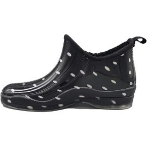 DaeRainy Womens Rain Boots Ankle Waterproof Garden Rainboot