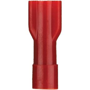 Install Bay RNFD110F Fully Insulated Nylon 22/18-Gauge .110 Female, Red (100-Pack)