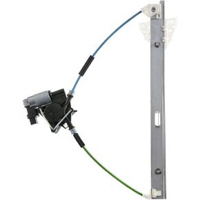 A-Premium Electric Power Window Regulator with Motor Compatible with Mazda 3 2004-2009 3 Sport 2009 Front Left Driver Side (6 Pins with Anti-Pinch Function)