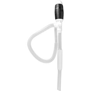 TERA PUMP - Manual, Portable Siphon Pumps Up to 12 Liter per Minute - Multiuse Patented Suction Tube Can be Set Straight (Rigid) w/Additional Piece, Or Flexible For Irregular Shaped Containers