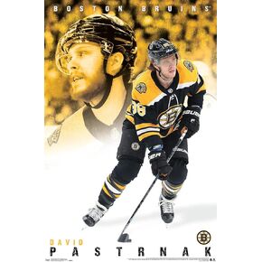 Trends International NHL Boston Bruins - David Pastrnák 19 Wall Poster, 22.375" x 34", Premium Unframed Version