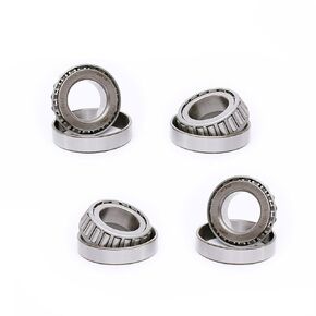 FKG Tapered Roller Bearing LM67048 LM67010, Set of 4