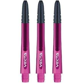 WINMAU Vecta Pink Dart Shafts (Stems) - 1 set per pack (3 dart shafts in total)