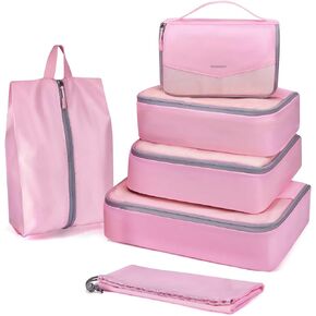 BAGSMART Packing Cubes for Travel, 8 Set Lightweight Travel Packing Cubes for Suitcases, Suitcases Organizer & Travel Cubes for Packing