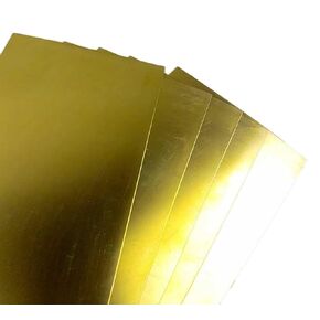 1pc H62 Brass Sheet Brass Plate 2 x 100 x 100mm