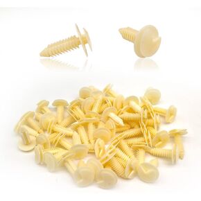 50pcs Nylon Door Trim Panel Retainer Clip Compatible with Chevrolet Cadillac Buick Blazer Silverado Truck GMC Yukon 363137