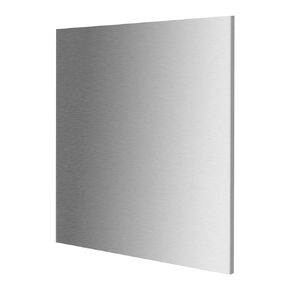 MUKCHAP 12 x 12 x 1/4 Inch Aluminum Sheet Plate, 300x300x6mm Aluminum Sheet with Protective Film, Square Aluminum Panel Metal Sheet 6061 T6 for Industrial, DIY