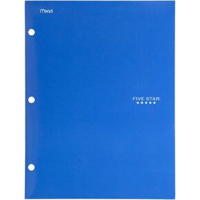 Five Star Folder, Blue (72095)