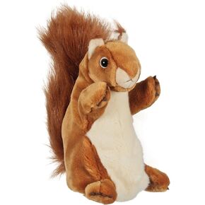The Puppet Company Long-Sleeves Red Squirrel Hand Puppet, 15 inches