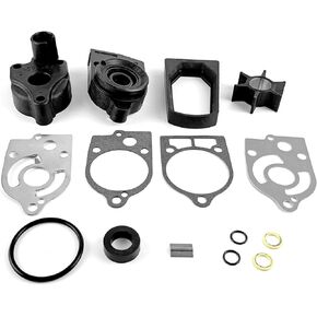WINGOGO 77177A3 Water Pump Repair Kit with Housing Replacement for Mercury Mariner Outboards 2-Cycle 30 35 40 45 50 60 70 HP Replaces 46-77177A3 Sierra 18-3324