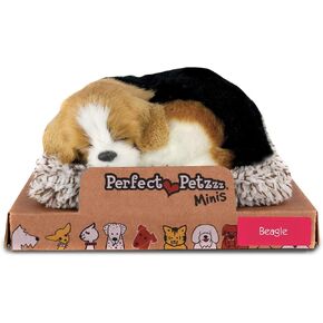 Mini Beagle, Realistic, Lifelike Stuffed Interactive Plush Toy, Electronic Pets, Companion Pet Puppy with 100% Synthetic Fur – Perfect Petzzz