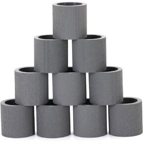 10Pcs RM1-9168-000CN Compatible Tray 2/3 Pickup Roller Tire Rubber for HP P2035 P2035n P2055d P2055dn P2055x M401dn M401dne M401dw M401n M425dn