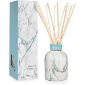 Capri Blue Modern Marble Petite Reed Diffuser Blue Jean (5.7 fl oz)
