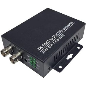 SECURITYVIDEODIRECT TVI/CVI/AHD to HDMI Converter Adapter, Full HD 4K 720P/1080P/3MP/4MP/5MP/8MP BNC to HDMI Video Converter for Monitor HDTV DVRs, Convert TVI CVI AHD CVBS BNC Video Signal to HDMI