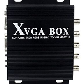 بايلي GBS-8219 XVGA Box CGA EGA RGB RGBS RGBHV إلى VGA محول فيديو الشاشة الصناعية لـ FHKD