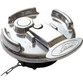 Road King Truck Parts Non-Locking Aluminum Lever Style Diesel Fuel Cap for Peterbilt