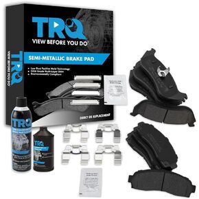 TRQ Brake Pads Compatible with 2002-2005 Ford Explorer Mercury Mountaineer