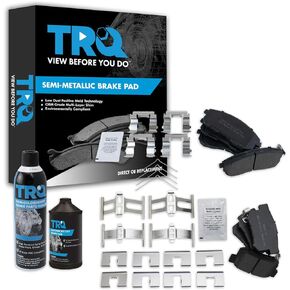 TRQ Brake Pads Compatible with 2007-2008 Suzuki SX4