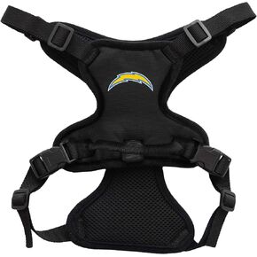 Littlearth Unisex-Adult NFL Los Angeles Chargers Front Clip Pet Harness, Team Color, Medium