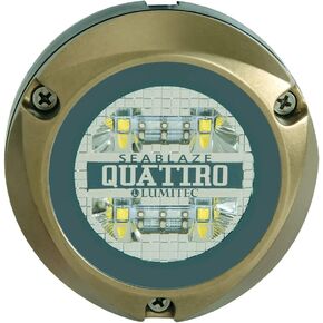 Lumitec Lighting, LED Underwater Light, Surface Mount, Zambezi Quattro
