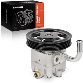 A-Premium Power Steering Pump, with Pulley, Compatible with Mazda Protege 1999-2003, Protege5 2002-2003, 1.8L 2.0L, Replace # B26K32650B, 9900171