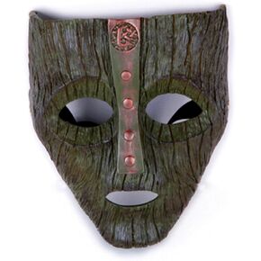 Gmasking 2018 الراتنج شجرة Lokii تأثيري قناع حفلة الهالوين كامل الحجم الدعامة