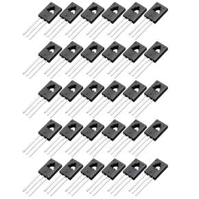 uxcell 30Pcs Power Transistor B772 TO-126 PNP 3 Pins PCB Through Hole Bipolar Transistor 30V 3A