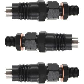 CYCWER 131406360 131406490 Fuel Injectors 3pcs Fit for Tractors 1320 1520 1530 1620 Engine Aftermarket Parts, Replace OE 131406360 131406490
