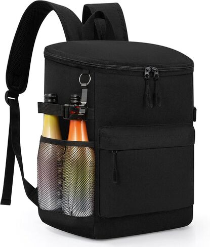 Tuwubi حقيبة ظهر تبريد 30/37 علبة، حقيبة تبريد مضادة للتسرب مع فتاحة زجاجات، حقيبة ظهر ناعمة مقاومة للماء للشاطئ/حقيبة ظهر للغداء للسفر والتخييم والعمل والنزهة in Kuwait