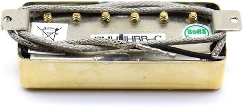 مجموعة واحدة من جيتار بروبوكر ألنيكو الصغير لاقط هامبوكر لاقط الجسر والرقبة لجيتار EPI الكهربائي باللون الذهبي in Kuwait