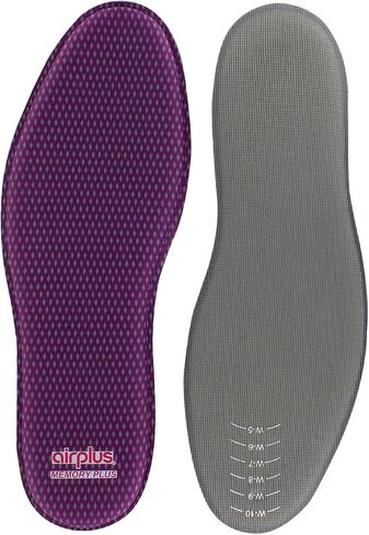 Airplus Memory Comfort Shoe Insoles With Memory Foam for Pressure Relief, Ideal For Men and Women in Saudi Arabia