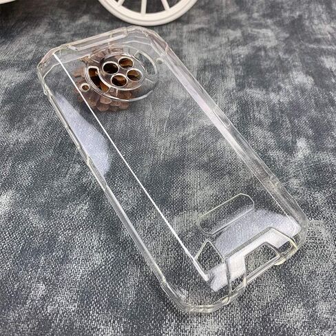 حافظة Ytaland لهاتف DOOGEE S96 Pro، مع 2 × واقي شاشة من الزجاج المقوى. (3 في 1) غطاء هاتف واقٍ من السيليكون الناعم المقاوم للصدمات مصنوع من مادة TPU الشفافة in Kuwait