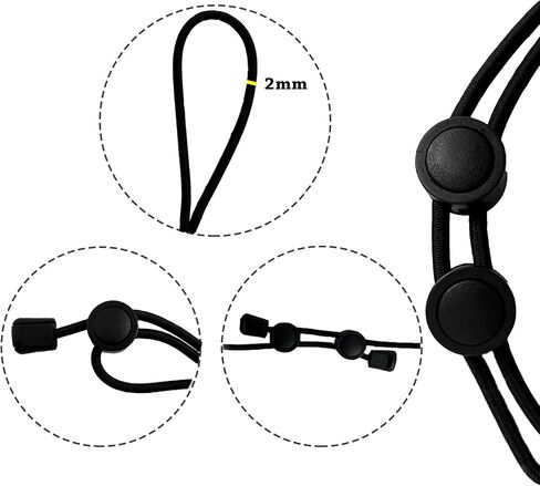 Yiiektily 2 Pack Croptuck Adjustable Band, Shirt Holding Band, Shirt Cutting Tool, Shirt Elastic Band, Change The Way You Style Your Tops, Comfortable and Adjustable Elastic Band Tool(Medium) in Saudi Arabia