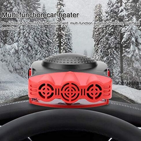 Small Space Heater Cooler, 12V 150W Portable Electric Car Air Heater Cooler Fan, Window Windshield Defroster, Just for Small Space in Saudi Arabia