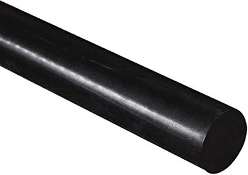 قضيب مستدير من البولي إيثيلين عالي الكثافة HDPE، أسود بقطر 20 مم × 300 مم طويل من الدرجة A PE 500 in Kuwait