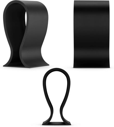 BRAINWAVZ The BMEGA Headphone Stand - Suitable for All Headsets (Black) in Saudi Arabia