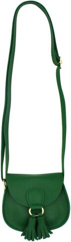 AMPOSSTO Kids Purse for Girls Little Girls Toddler Small Shoulder Wallet Mini Crossbody Bag with Tassel Green in Saudi Arabia