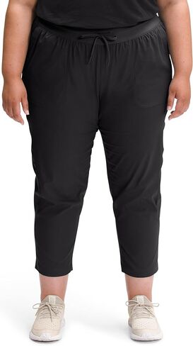 THE NORTH FACE Women's Aphrodite Motion Capri Pants (Standard and Plus Size), TNF Black 2, X-Large in Saudi Arabia