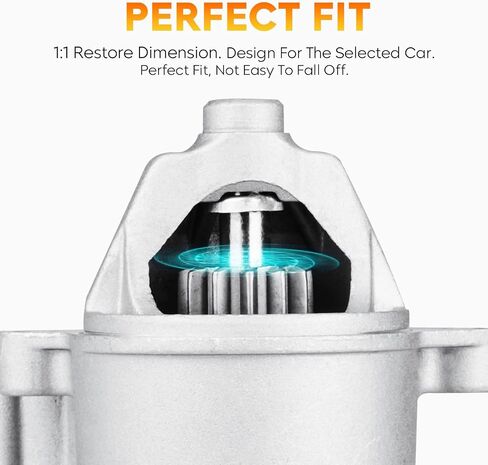 Starter for Ford E150 E250 E350 1997-2009, F150 F250 Expedition 1997-1998, Mustang 96-04, Lincoln Mark Navigator Town, Mercury Cougar Marauder Grand Marquis 410-14042, 323-525, 336-117, 6691 in Saudi Arabia