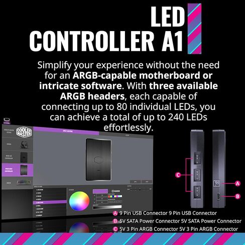 حافظة كمبيوتر Cooler Master MasterFan MF120 Halo² بيضاء 3 في 1 | مبرد سائل | مروحة تبريد هواء، حلقات LED ARGB مزدوجة الحلقة من الجيل الثاني، PWM ديناميكي 120 مم 2,050 دورة في الدقيقة، شفرات توازن الهواء، إطار هجين (MFL-B2DW-213P2-R2) in Kuwait