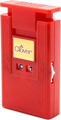 Clover Knitting Counter Kacha Notion, 3.42 x 8.5500000000000007 x 15.03 cm, Red in Saudi Arabia