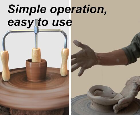 أداة فتح الفم لكوب الفخار من GEOCCI، مع فتاحة فم كوب سيراميك بسمك سفلي قابل للتعديل in Kuwait