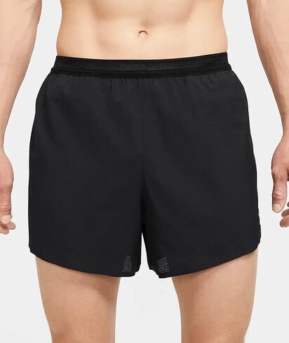 شورت سباق Nike Dri-FIT ADV AeroSwift للرجال مقاس 4 بوصات، أسود، مقاس صغير in Saudi Arabia