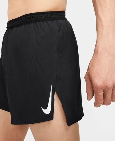 شورت سباق Nike Dri-FIT ADV AeroSwift للرجال مقاس 4 بوصات، أسود، مقاس صغير in Saudi Arabia