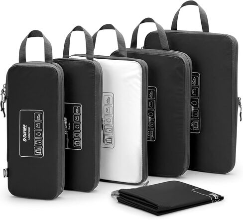G4Free 6 set packing cubes travel packing organizers for suitcase in Saudi Arabia