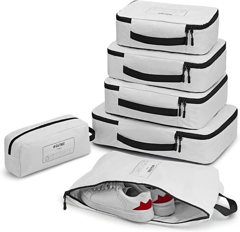 G4Free 6 set packing cubes travel packing organizers for suitcase in Saudi Arabia