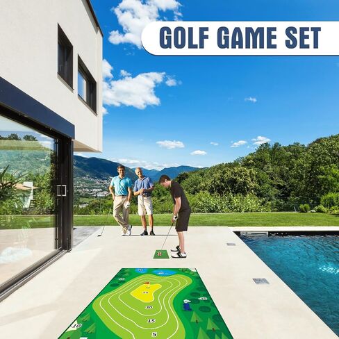 حصيرة لعبة YAVOCOS Golf Chipping - حصيرة تدريب الجولف المحمولة للعب في الأماكن المغلقة والمفتوحة في الفناء الخلفي in Saudi Arabia